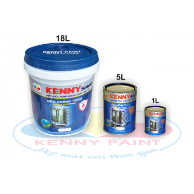 Sơn ngoại thất Kenny Shield Super Exterior (K9) màu thường 5L